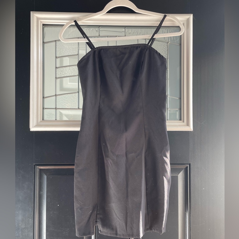 SHEIN Black Mini Dress